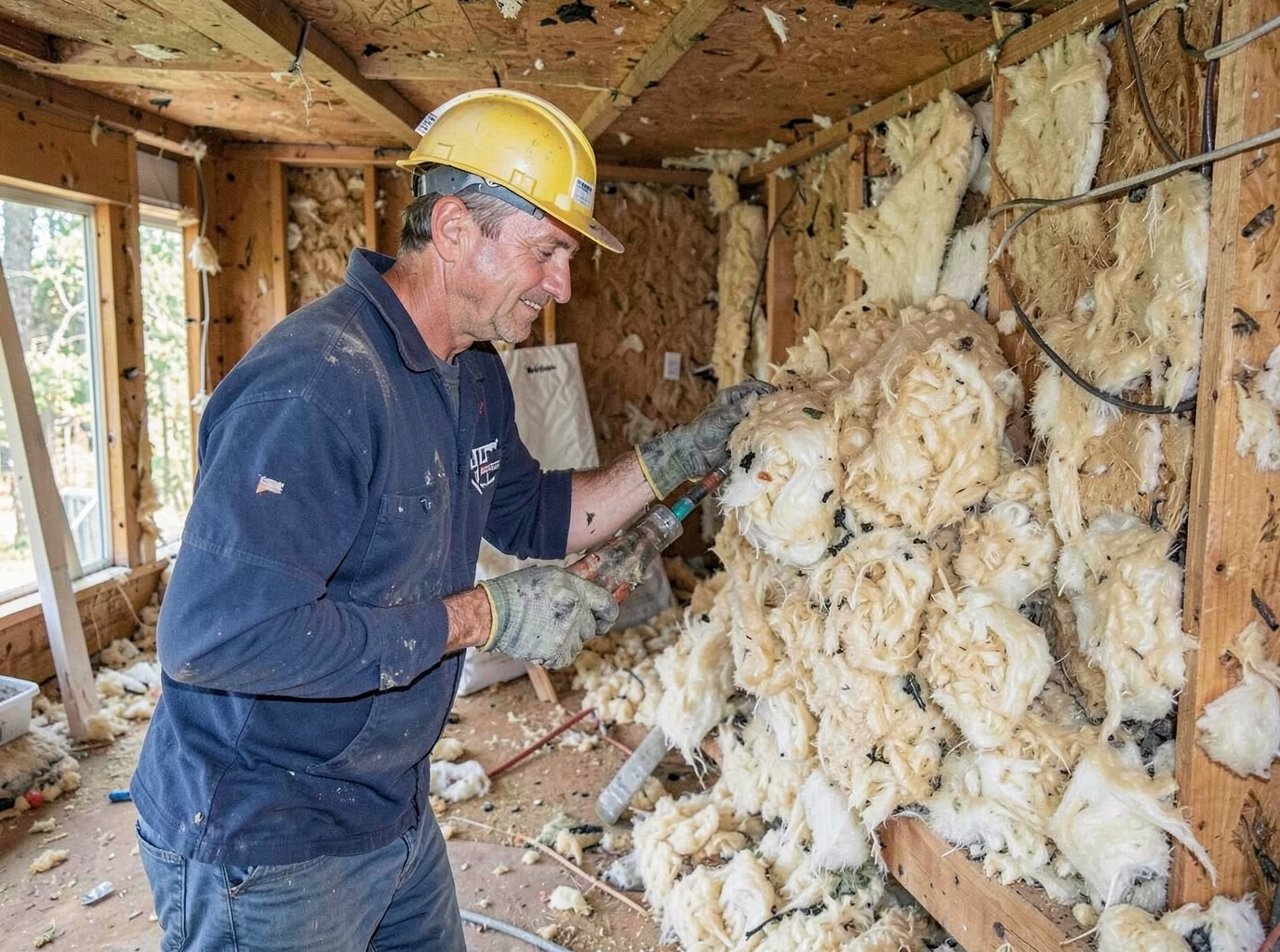 Mold-Contaminated Attic Insulation Removal in Palm Coast, FL